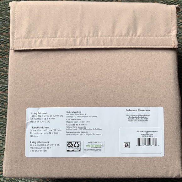 NWT Mainstays Sheet Set (BRAND NEW) - Picture 2 of 2